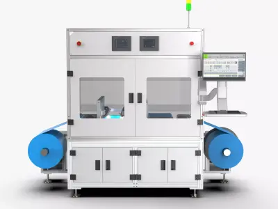 Automatic CCD Winding Inspection Machine 3D model