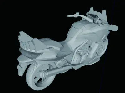 machine decader Low-poly 3D model