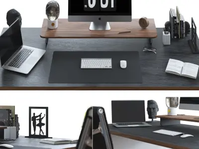 Office Furniture - Set 2 3D model