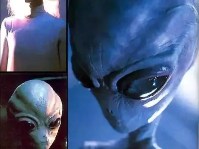 Alien from movie Intruders 3D print model