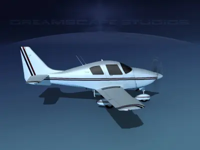 Cessna 400 TTx V06 3D model