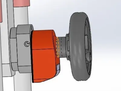 z axis manually fine-tuning  platform 3D model