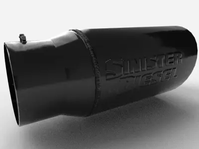 SINISTER DIESEL EXHAUST TIP 3D model