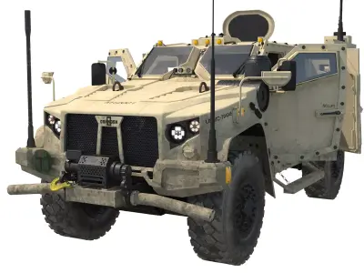 Jltv Oshkosh Low-poly 3D model