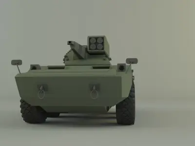 AVC Mk1 military vehicle 3D model