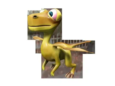 Baby Dragon 3D model