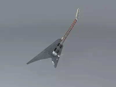ESP Iron Jet guitar Free 3D model