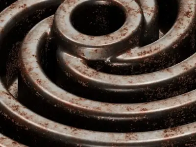 Rusty Vortex Impeller 3D model