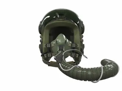 Pilot helmet jc-4 3D model