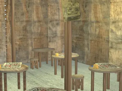 Thai casino 3D model