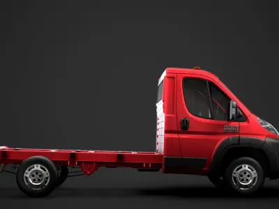 Ram Promaster Chassis Truck Single Cab 3450 WB 2020 3D model