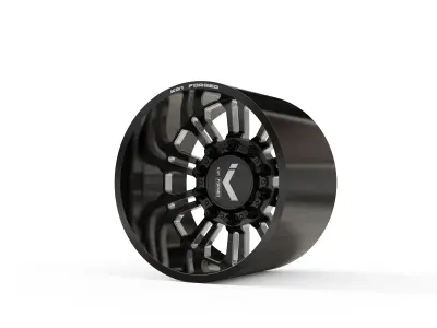 REAR KG1 KD004-B-2 DUALLY WHEEL 3D MODEL 3D model