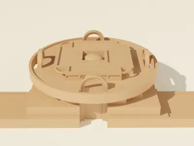 Shanghai Museum 3D print model