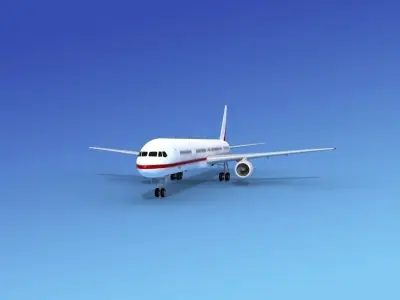 Boeing 757-300 AeroTrans 3D model