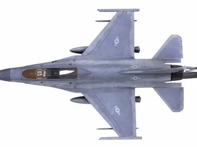 AirCraft 05 - fighter 3D model