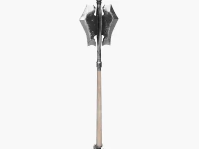 Medieval Battle Mace 3D model