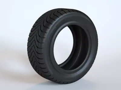 Tire Michelin Alpin A4 3D model