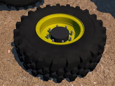 Michelin Bibload Hard Surface 3D model