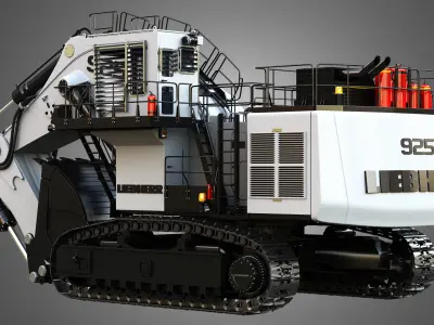 Liebherr - R9250 Hydraulic Mining Excavator 3D model