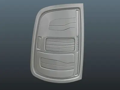 5th GEN RAM CUSTOM TAIL-LIGHTS 3D model