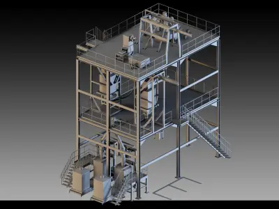8- Factory units- Vol 16 3D model