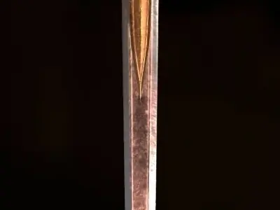 FANTASY SWORD Low-poly 3D model 27