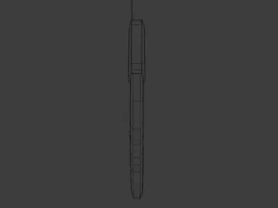 Christmas sock Free low-poly 3D model