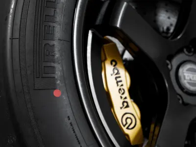 Pirelli DH Slick Circuit 325 705 R19 3D model