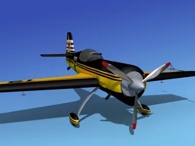 Sukhoi SU-26 Aerobat V03 3D model
