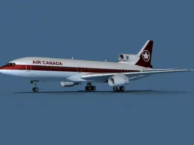 Lockheed L-1011-50 Air Canada 1 3D model