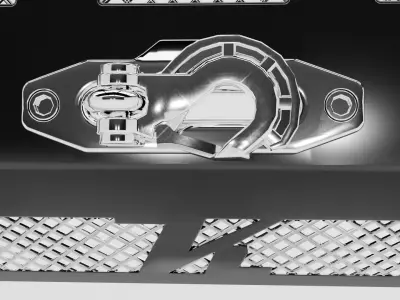 BUMPER KELDERMAN FRONT FOR F250 2017 3D model