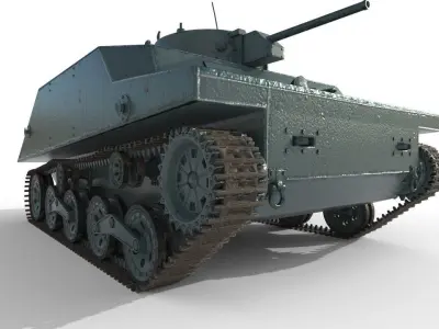 Type 2 Ka-Mi 3D model