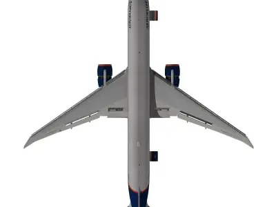 Boeing 777-300ER Aeroflot 3D model