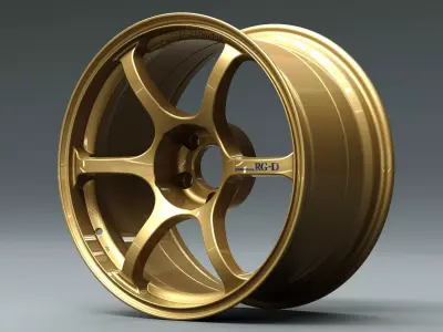 Yokohama Advan RGD 3D model