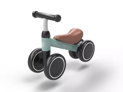 Baby cycle Low-poly 3D model