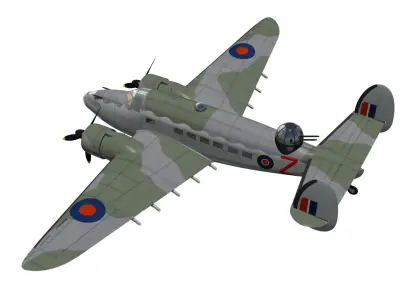 Lockheed Hudson 3D model