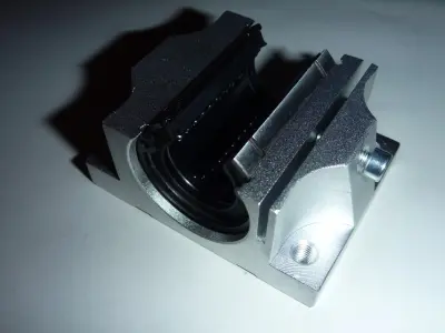 TBR20UU CNC Linear Ball Bearing Support Unit 20MM Free 3D model