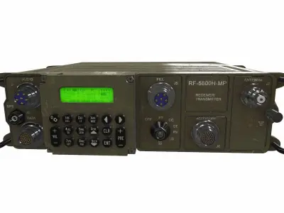 Radio military AN PRC-150 RF-5800 3D model