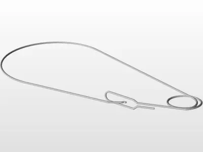 Fish Stringer Free 3D model