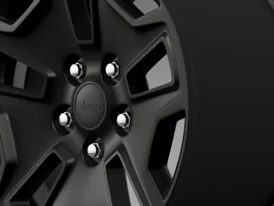 Jeep Wrangler Willys Wheeler Edition 2014 rim 3D model