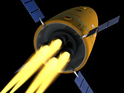 SciFi Drone Kill Spacecraft Vehicles 3D model