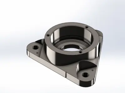 Base de Mancal de Rolamento SKF FNL 510 A Bearing Base 3D model