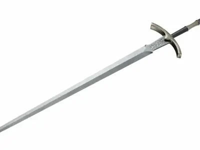 Big swords collection 3D model