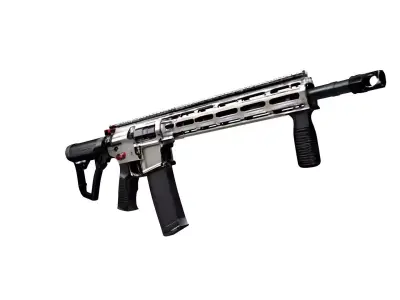 Daniel Defense DDM4 V7 Low-poly 3D model