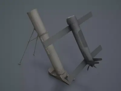 Switchblade 300 UAV Low-poly 3D model