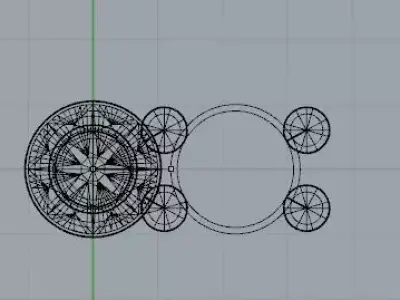 Disposizione delle pietre Free 3D model
