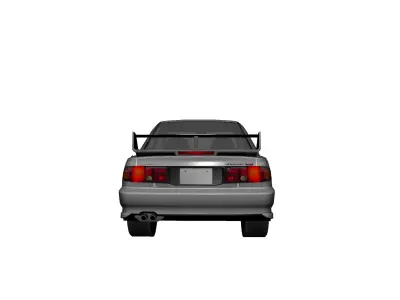 MITSUBISHI LAN EvoIII Custom Low-poly 3D model