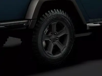 Jeep Gladiator Rubicon Recon 2018 wheel 3D model