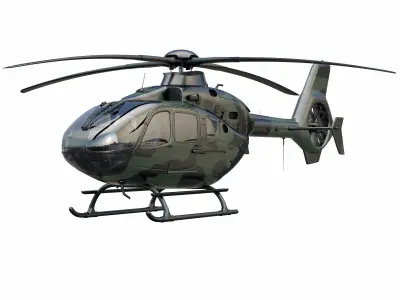 EC 135 military 3D model