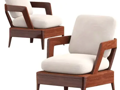 Garden armchair Free 3D model purchase
